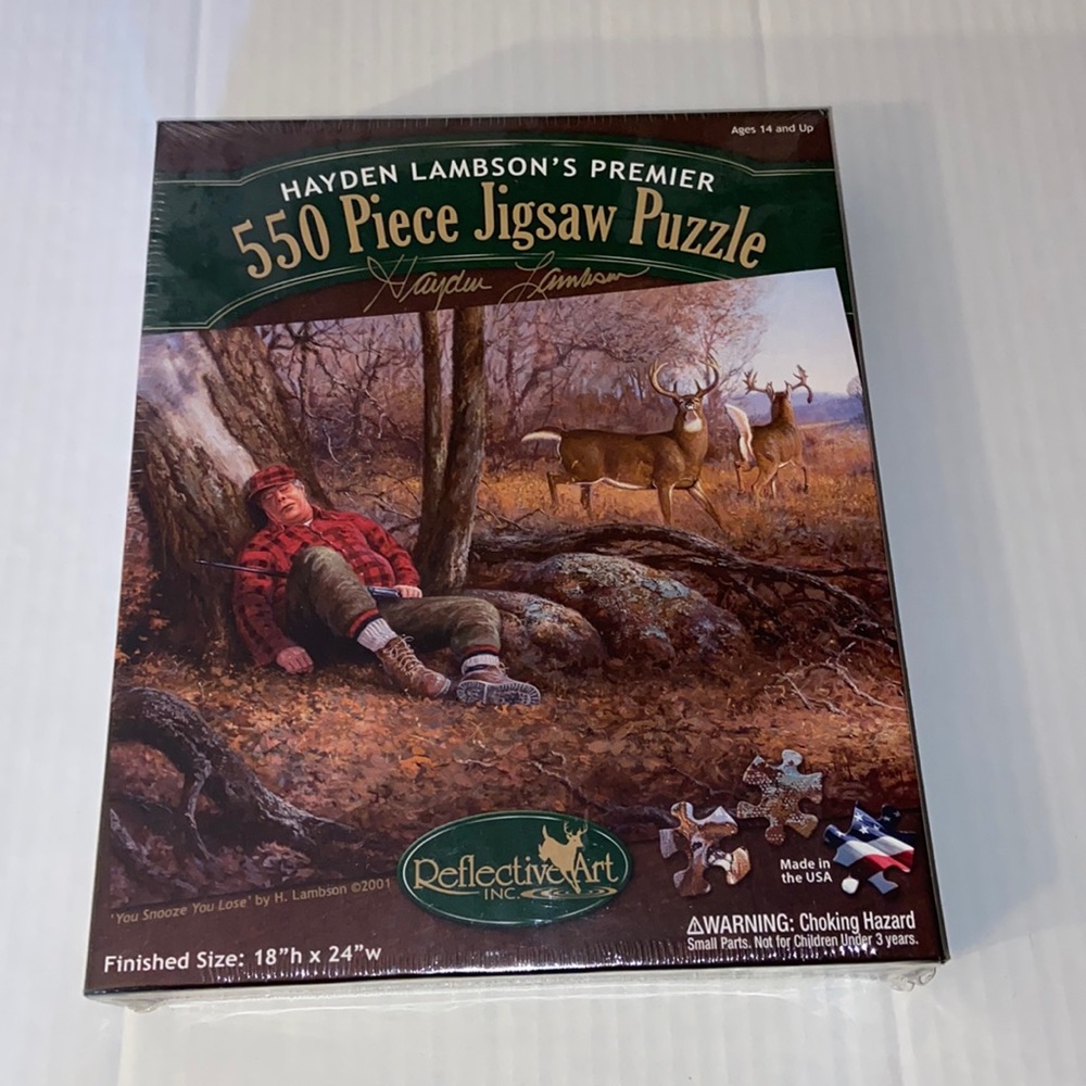 Reflective Art Inc. Hayden Lambson’s Premier 550 Piece Jigsaw Puzzle